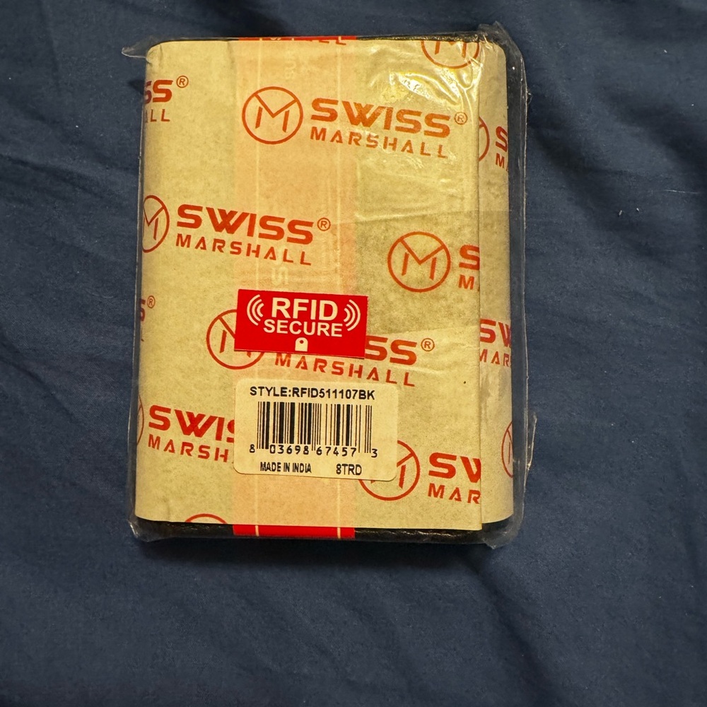 Swiss Tech Cream and Red Wallets